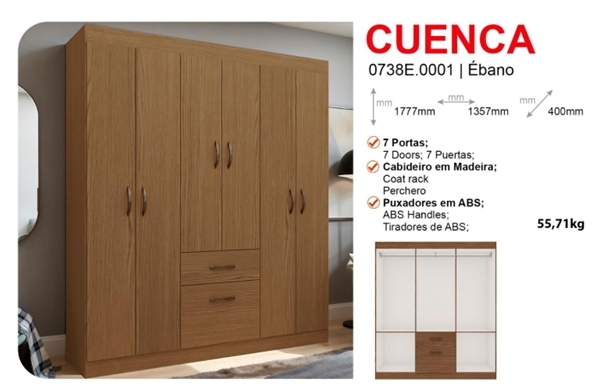 Roupeiro Cuenca | Genialflex 0826