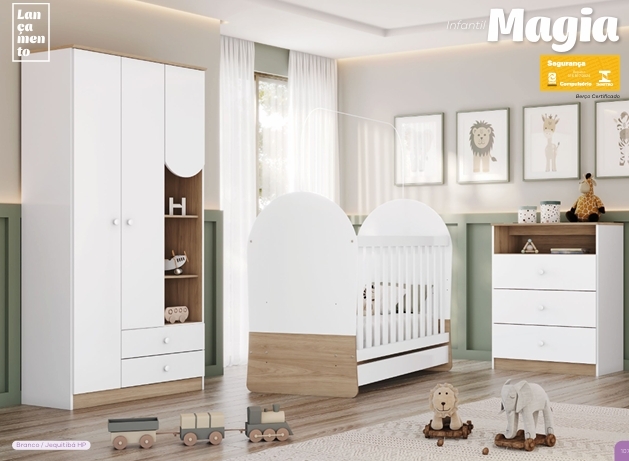 Quarto Infantil Magia | Henn | Venda : -60% 0925