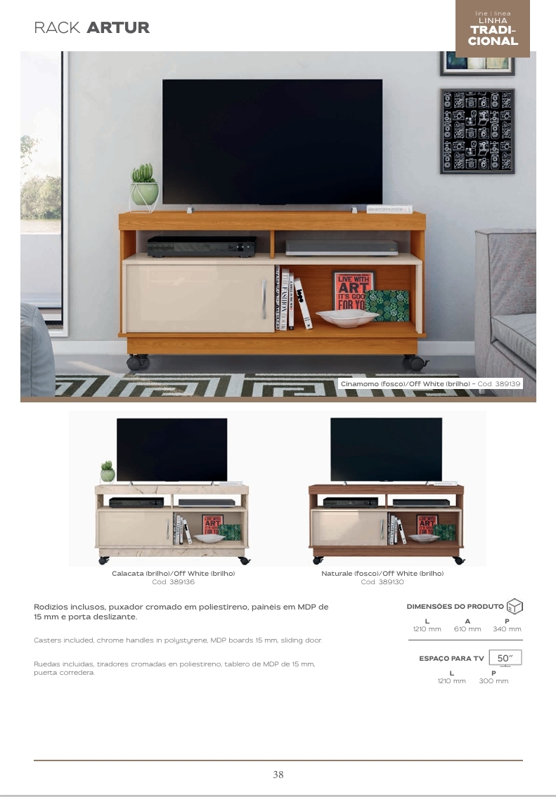 Rack Artur | Madetec 1125