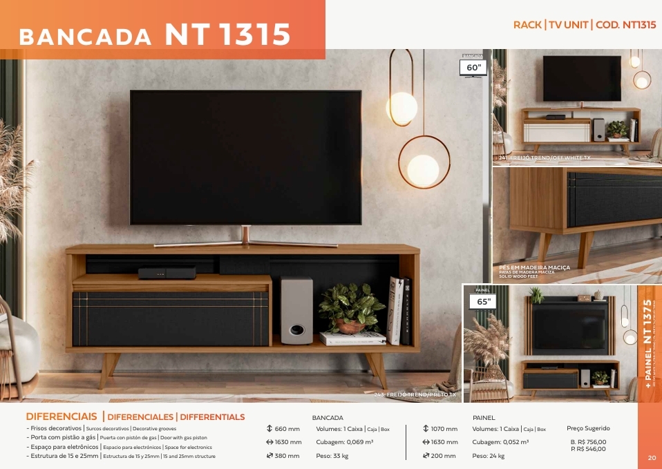 Bancada | NT 1315 | Notável 0426