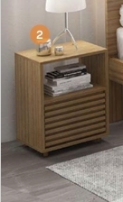 Mesa De Cabeceira | CM8042 | Consulte Valores Na Descrição | Tecnomobili 1026