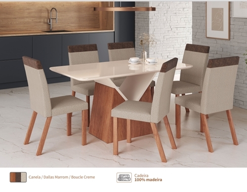 Conjunto 07 | Mesa + Cadeira | Zamarchi 0926