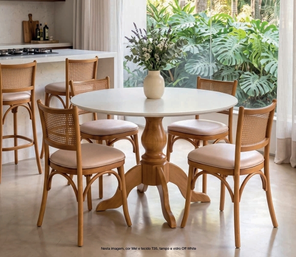 Conjunto 19 | Mesa + Cadeira | Consulte Valores na Descrição! | Rossil 1026