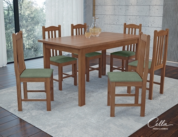 Conjunto 13 | Mesa + Cadeira | Consulte Valores na Descrição! | Cella 1026
