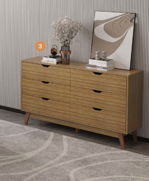 Cômoda 6G | CM8044 | Consulte Valores Na Descrição | Tecnomobili 1026 