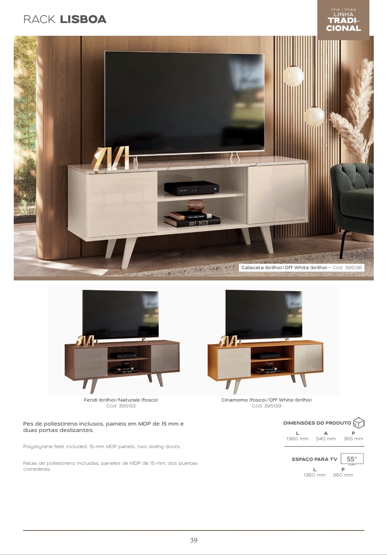 Rack Lisboa | Madetec 1125