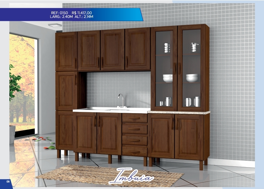 Cozinha Modulada | 0150 - 0155 - 0190 - 0160 - 0165 | ELG Venda : -60% 0825