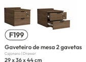 Gaveteiro De Mesa | F199 | Kappesberg Móveis 0526