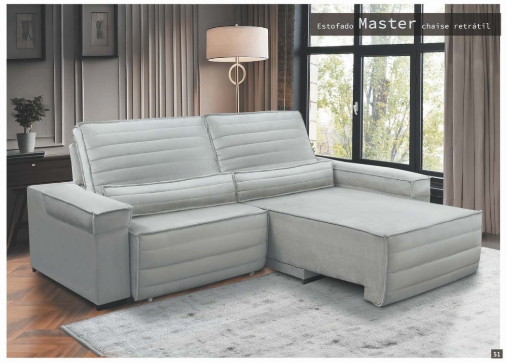 Estofado Master Chaise Retrátil | Grandelly Estofados 0925 