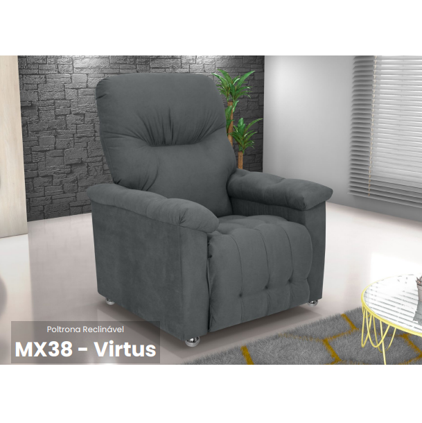 Poltrona Reclinável MX-38 Virtus | A partir de R$ 895,00 | Matrix