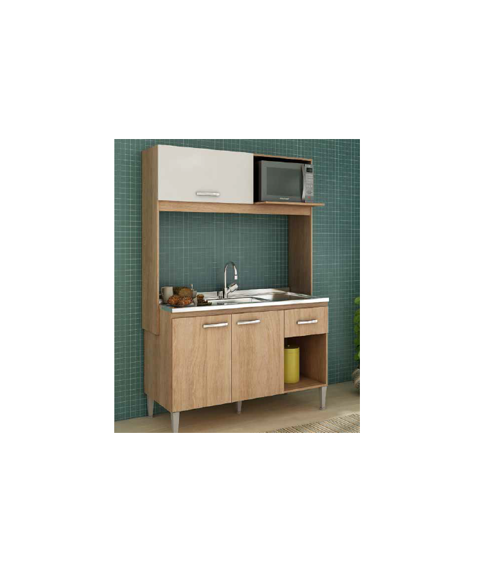 Cozinha Compacta Sarah | CC14 | Fellicci Móveis