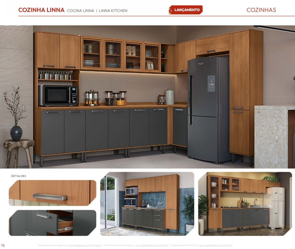Cozinha Modulada Linna | Kappesberg Madeira | Venda : -62% 0925
