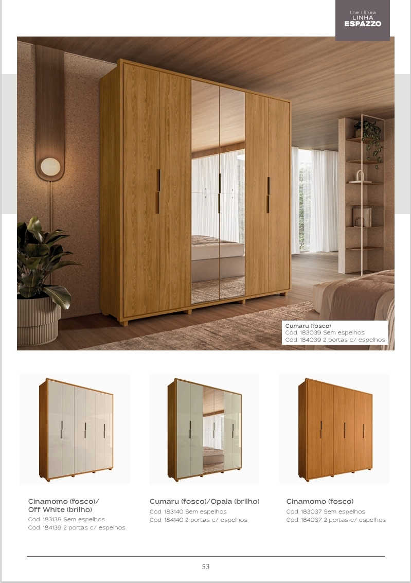 Roupeiro Matisse | Madetec 1125