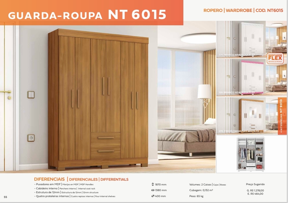 Roupeiro | NT 6015 | Notável 0426