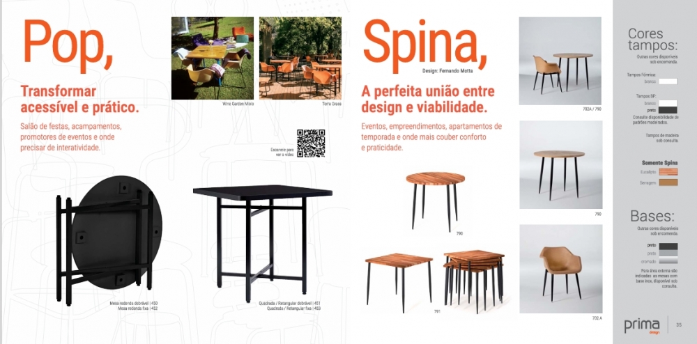Mesas | Pop - Spina | Prima 1125 