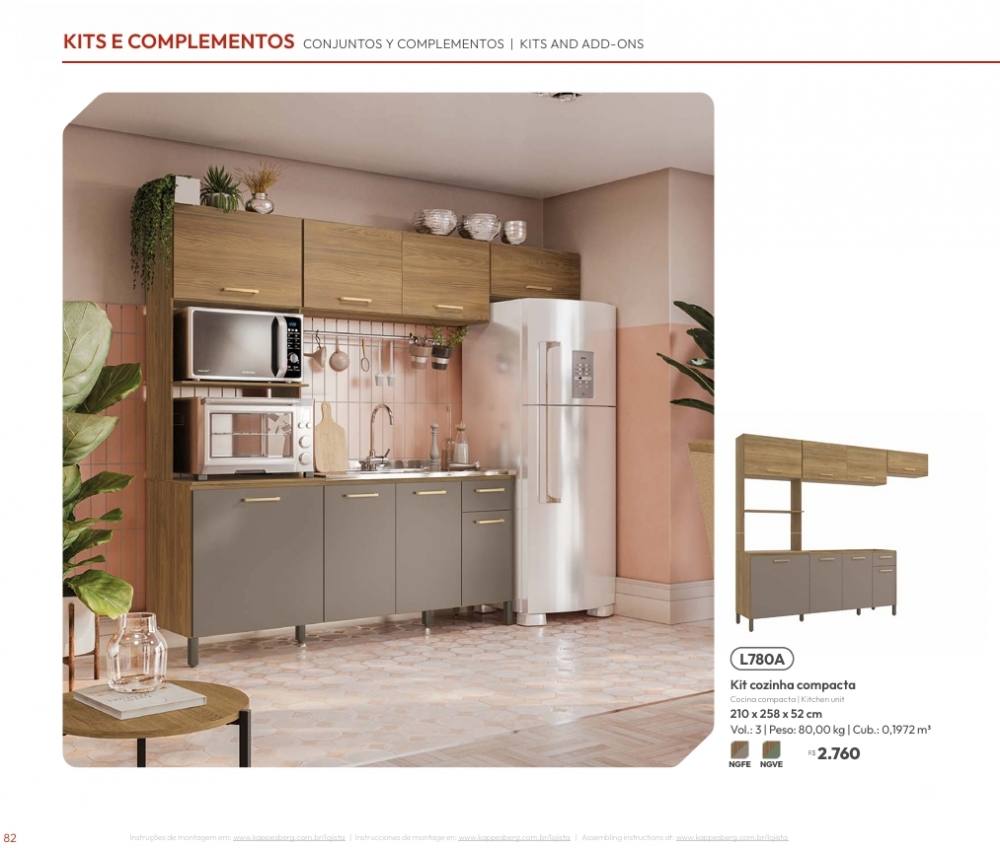 Kits e Complementos | L780A - CB812 | Kappesberg Madeira | Venda : -62% 0925