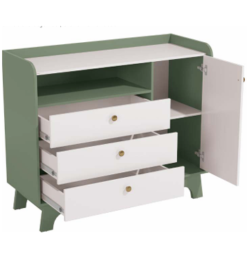 Cômoda 3 gavetas e 1 porta | T402 | Kappesberg Móveis 0226