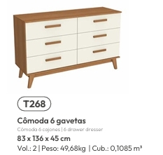 Cômoda | T268 | Kappesberg Móveis 0526