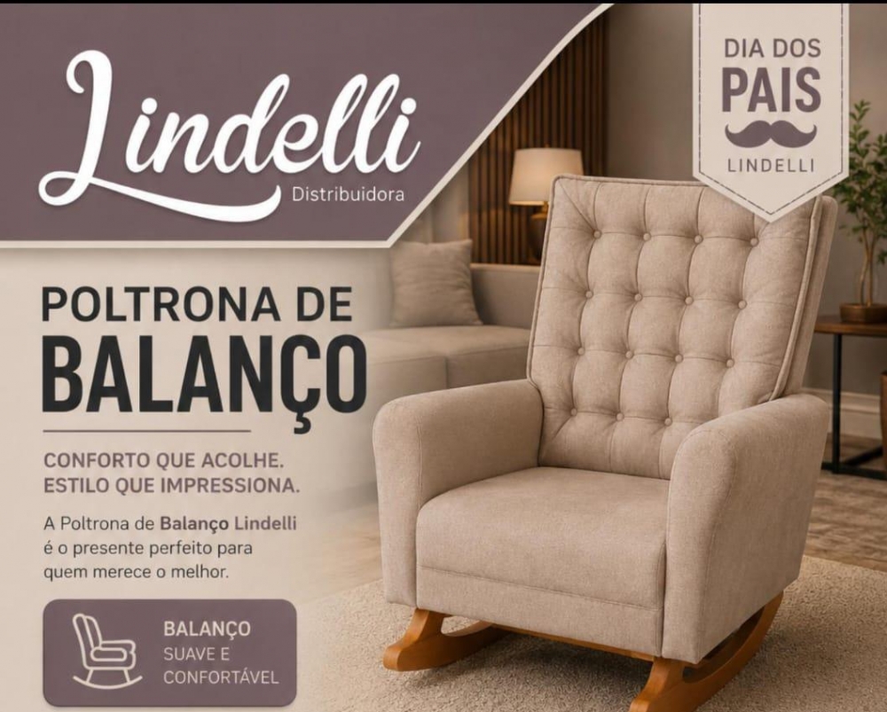 Poltrona De Balanço | Lindelli 0626