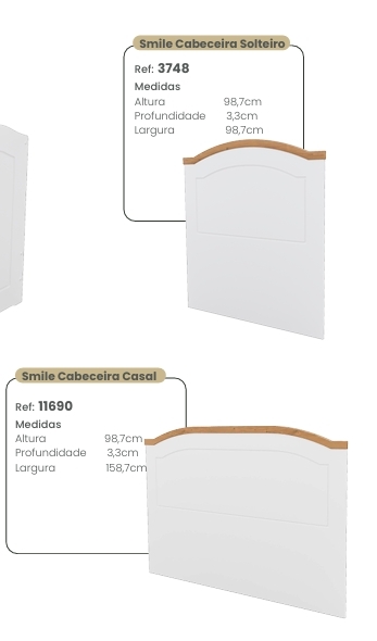 Smile Cabeceira | 3748 - 11690 | Serpil 0625