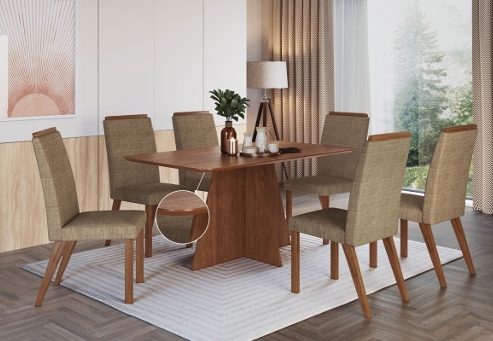 Conjunto 19 | Mesa + Cadeira | Zamarchi 0926