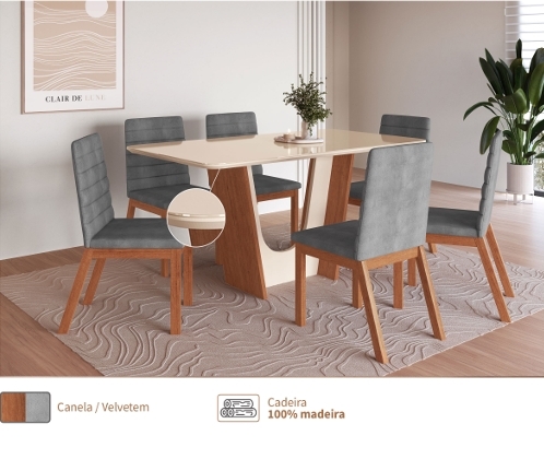 Cozinha 17 | Mesa + Cadeira | Zamarchi 0926