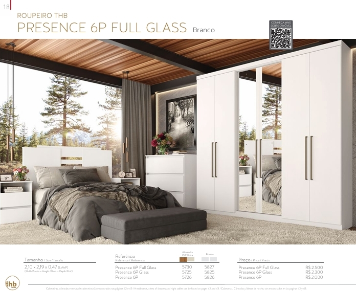 Roupeiro Presence 210 | Venda:-45% | THB 0925