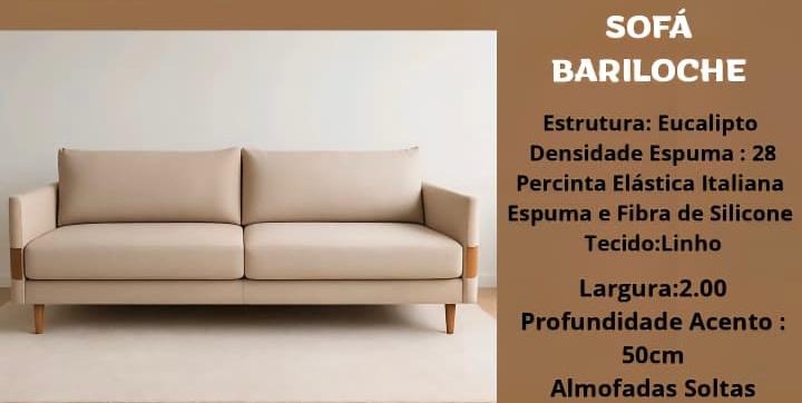 Sofá Bariloche | Diconforto 1125