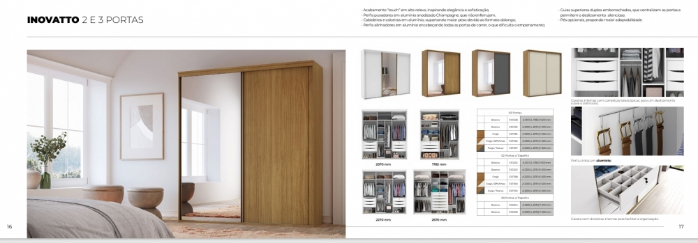 ROUPEIRO INOVATTO 2 E 3 PORTAS BELMAX 0325