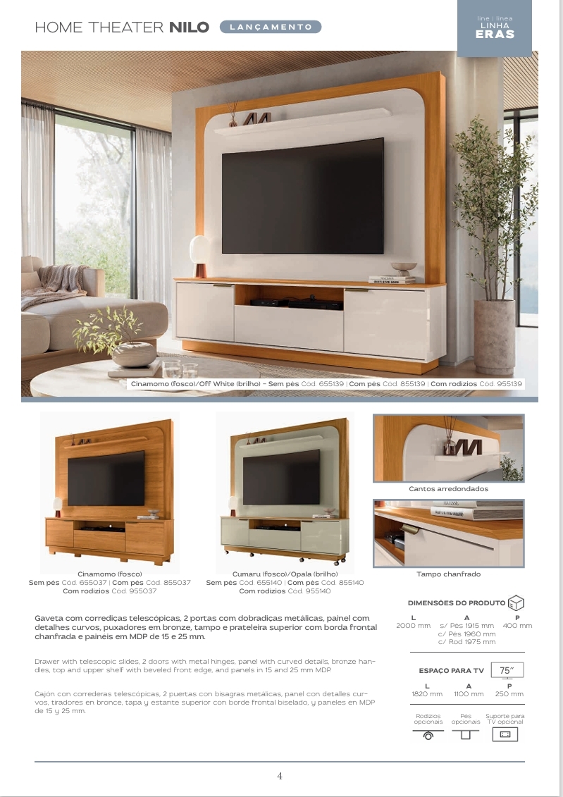 Home Theater | Nilo | Madetec 1125