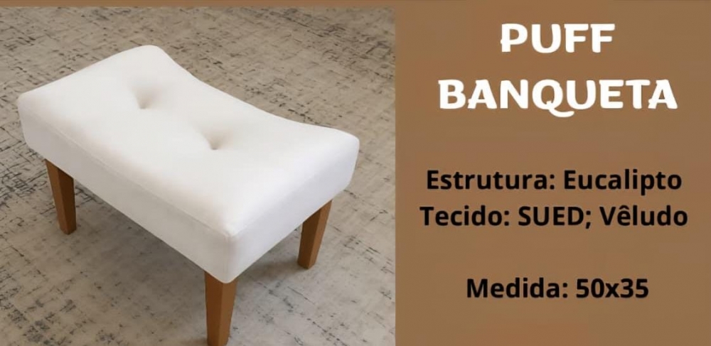 Puff Banqueta | Diconforto 1125