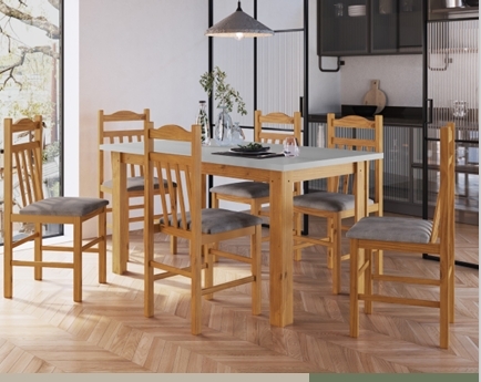 Mesa 10700 / Cadeira 310 | Móveis Canção 0526