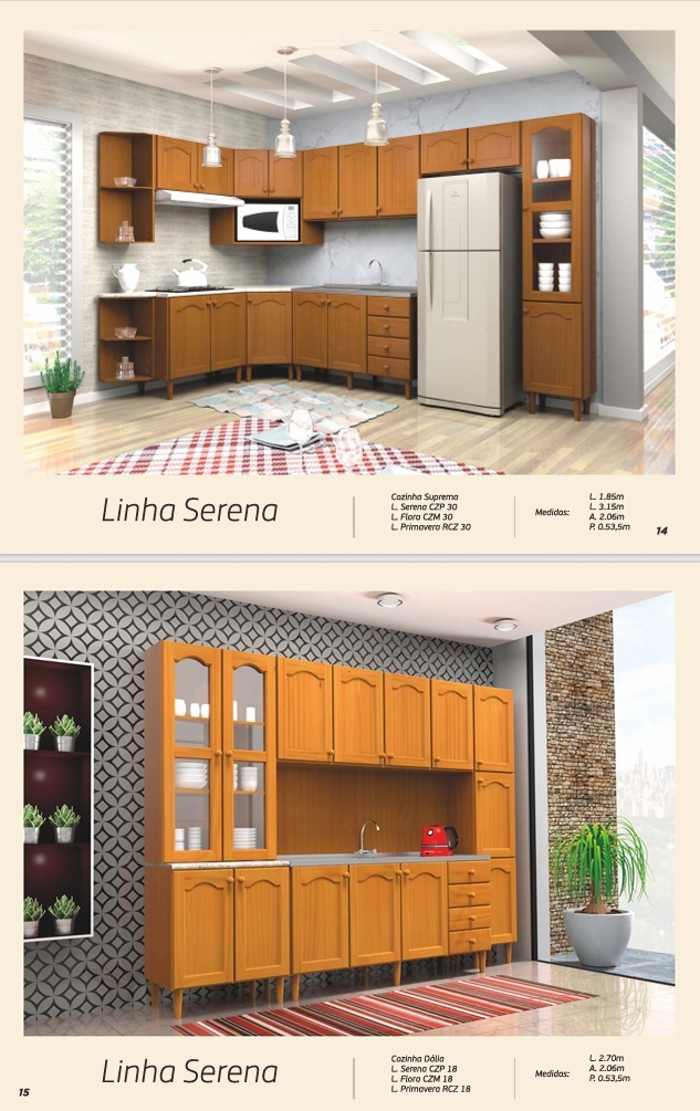 Linha Serena | Cozinhas | Suprema - Dália | Carmogran 0625