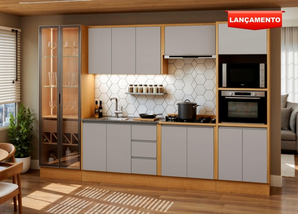 Cozinha Modulada Aura | Genialflex 0826