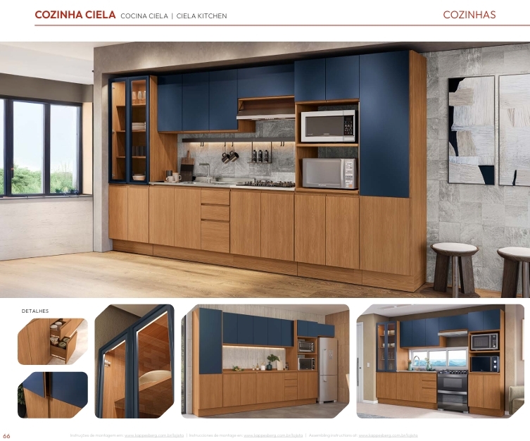 Cozinha Modulada Ciela | Kappesberg Móveis 0526