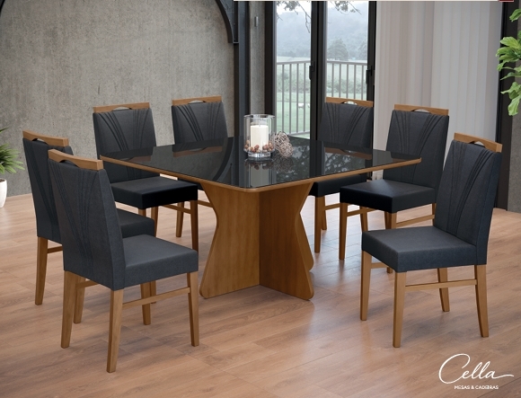 Conjunto 09 | Mesa + Cadeira | Consulte Valores na Descrição! | Cella 1026