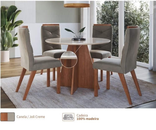 Conjunto 20 | Mesa + Cadeira | Zamarchi 0926