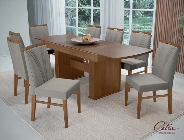 Conjunto 04 | Mesa + Cadeira | Consulte Valores na Descrição! | Cella 1026