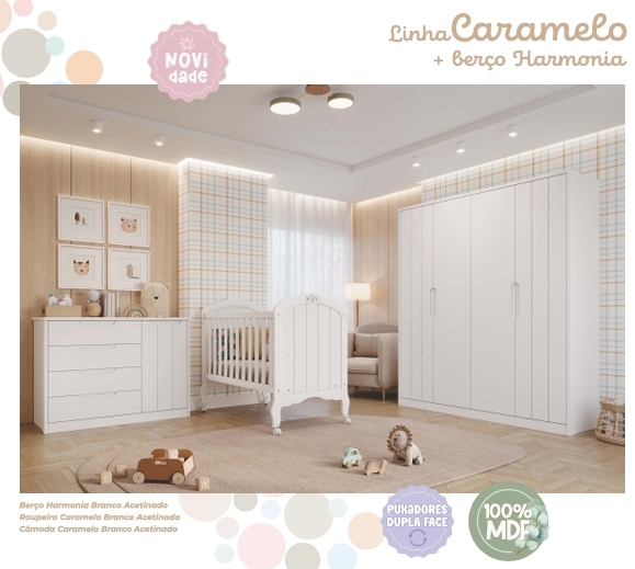 Linha Caramelo + Berço Harmonia | Permobili 0725