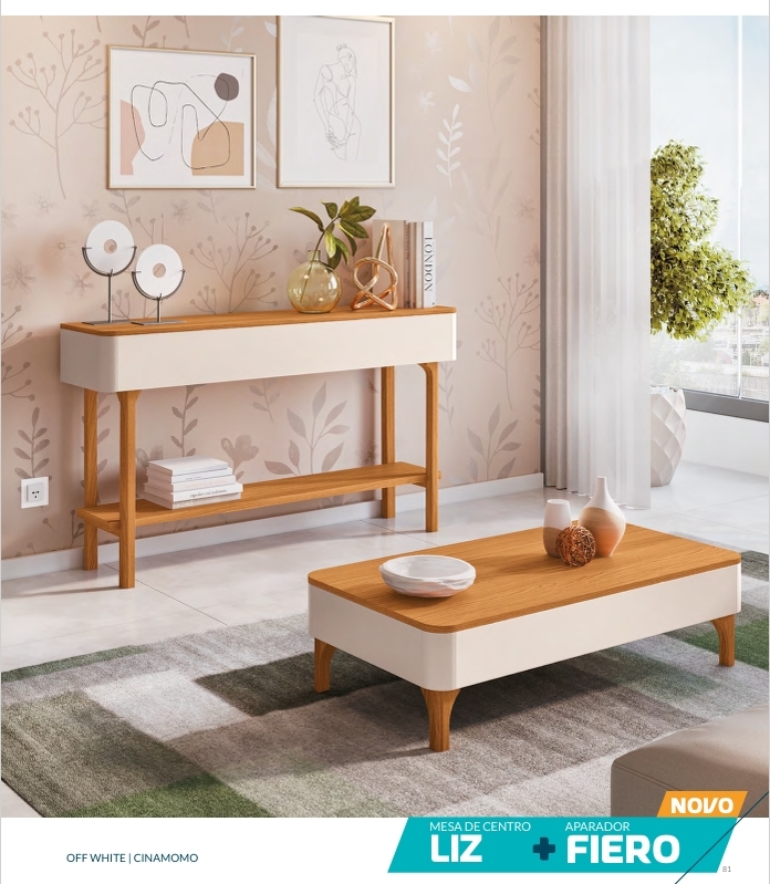 Mesa De Centro Liz | HB Móveis 0426