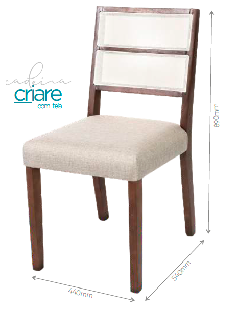 Cadeira Criare | A partir de R$195,00 | Rogar