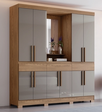 Roupeiro c/ Espelho B374 2.000 | Briz 0326