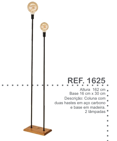 Luminária 1625 | Luminum 0626