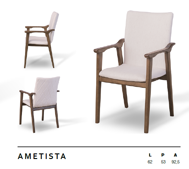 Cadeira Ametista | L2 Design Mobiliário