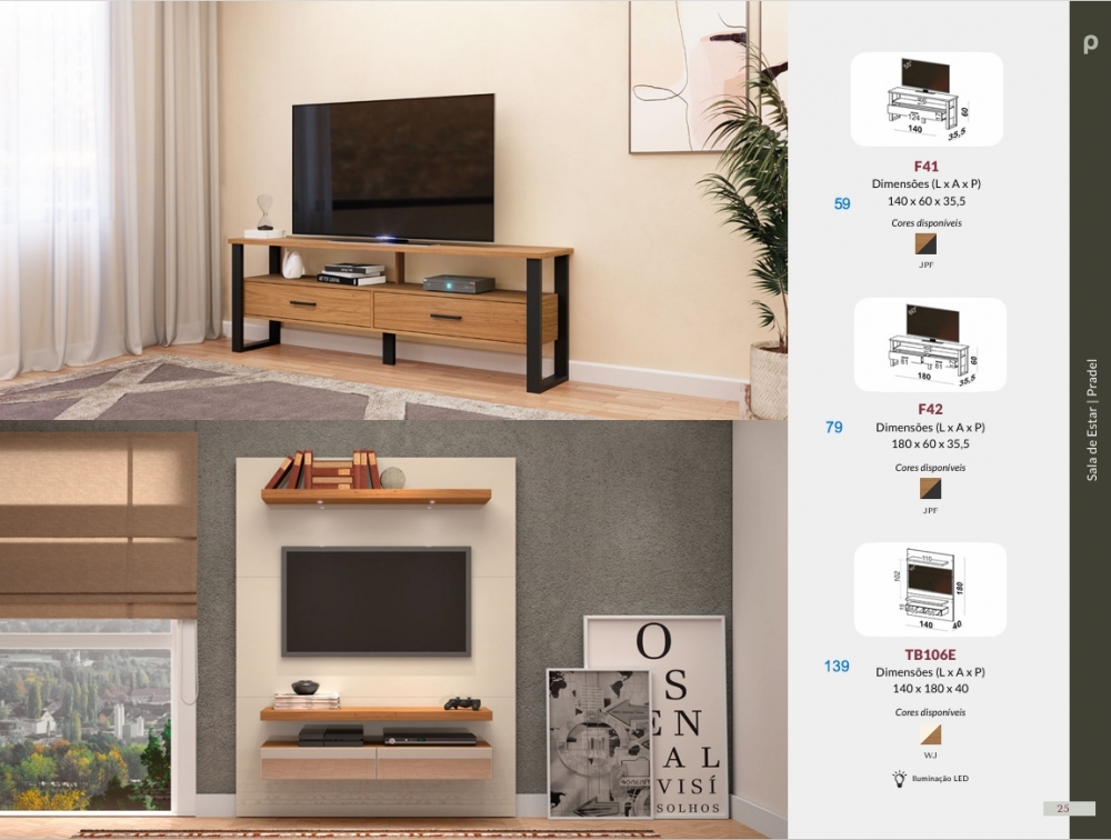 Painel + Rack | TB106E + F41 - F42 | Dalla Costa 0826