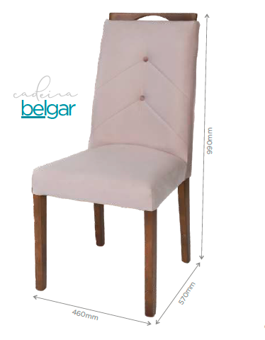 Cadeira Belgar | A partir de R$207,00 | Rogar