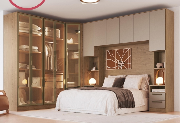 Dormitório Modulado | Linha Requinte | Castro Modulados 