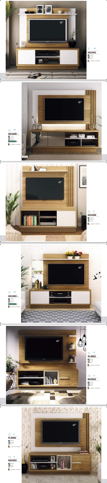 Linha Sala de Estar | HO1001 - HO1000 - HO1005 - HO1002 - PL3002 - RA2002 - PL3001 - RA2002 | Venda:-15% | Tecnomobili 0925