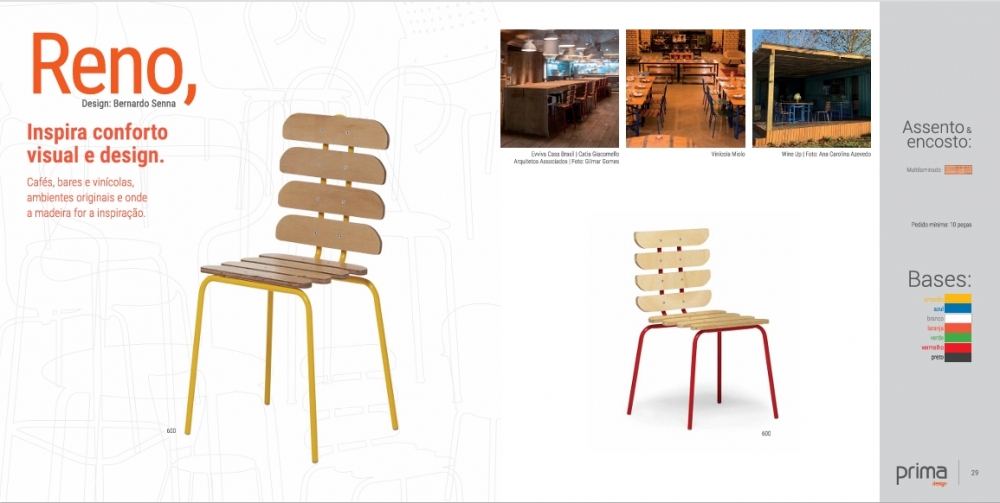 Cadeira Reno | Prima 1125