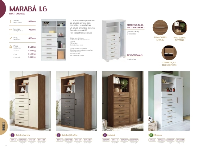 Multi Cômoda | Marabá 1.6 | Santos Andirá 0625